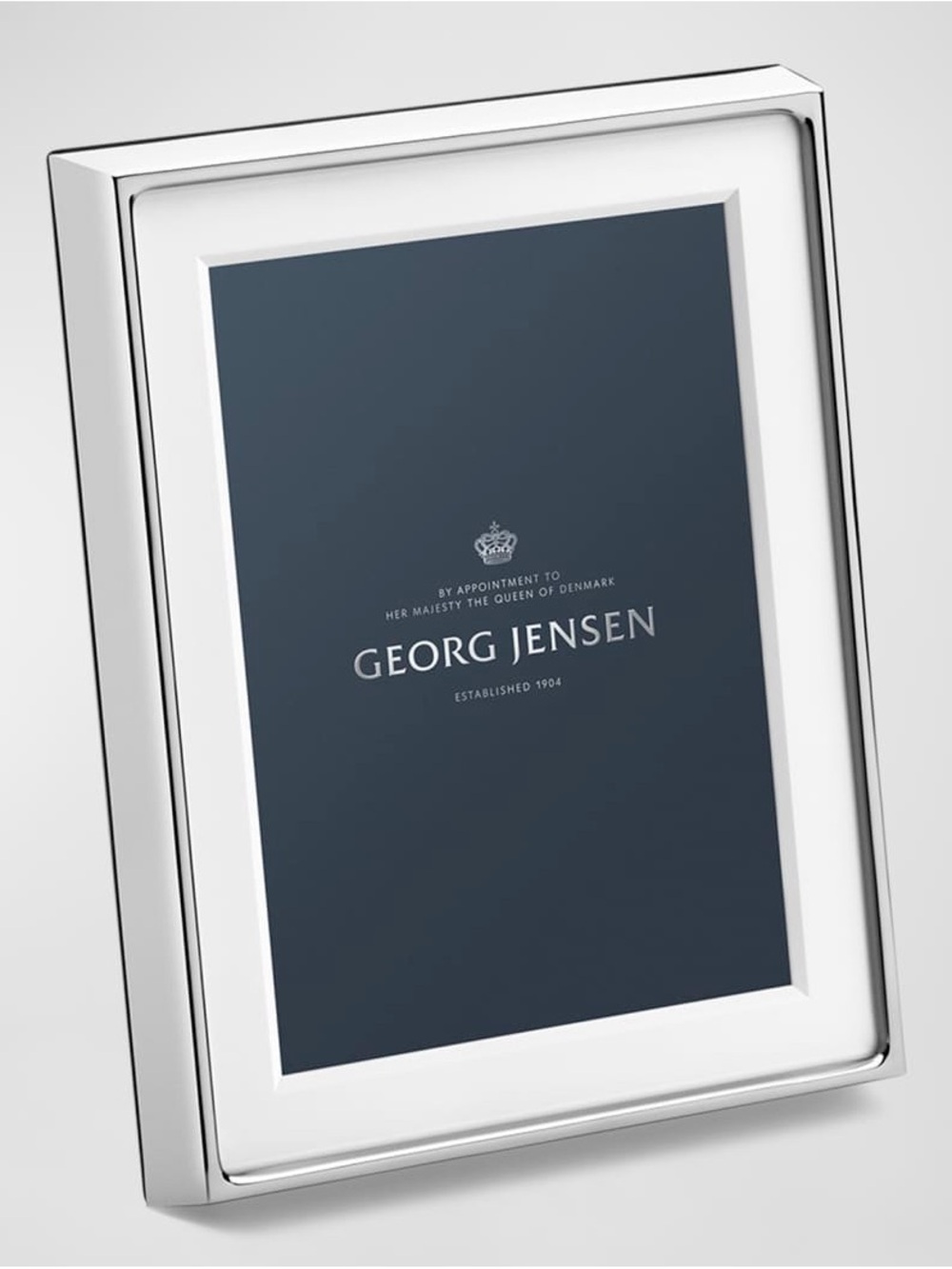 Georg Jensen Polished Silver Tone Picture Frame